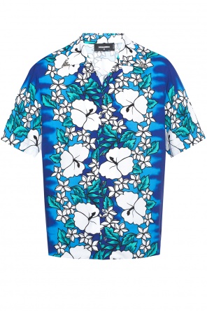 Floral motif shirt, zdjęcie 1 Floral motif shirt od Dsquared2